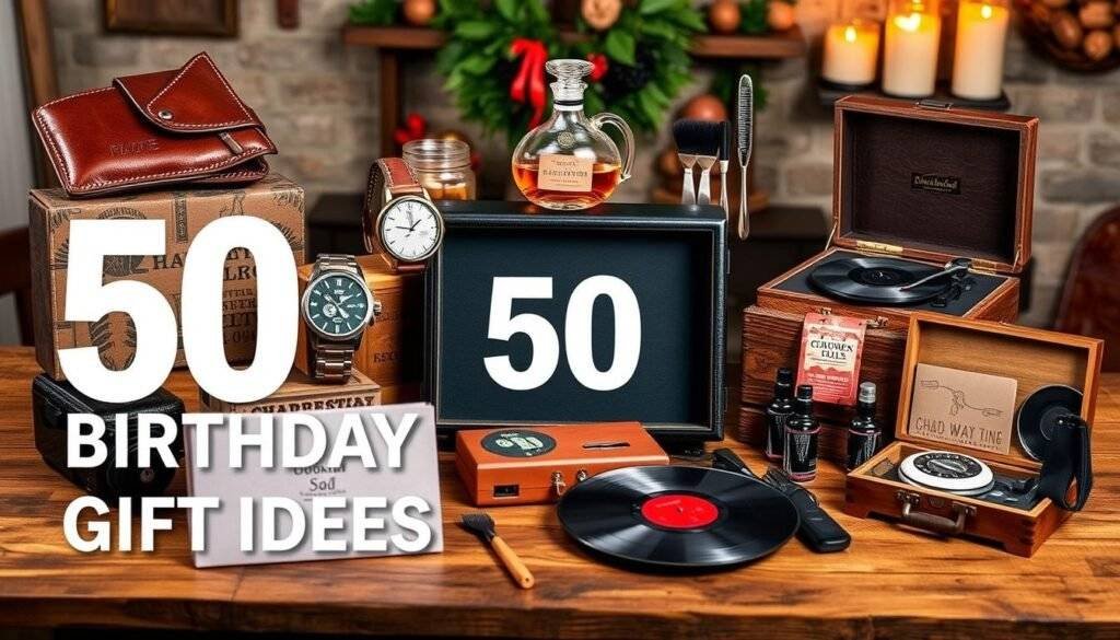 50th birthday gift ideas for men