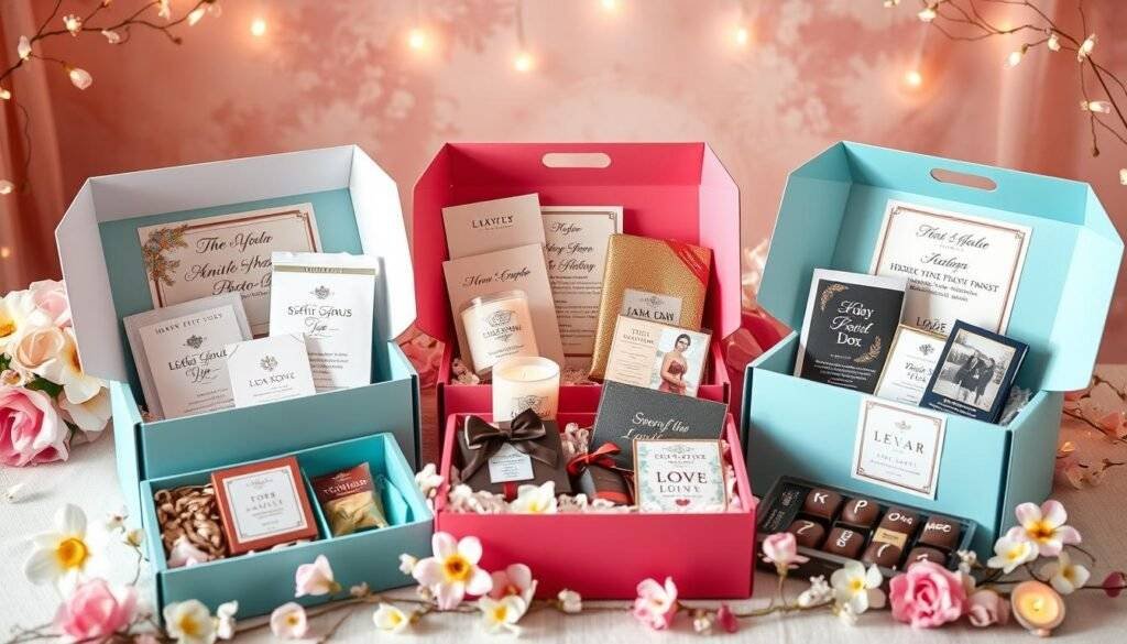 Creative subscription boxes for custom anniversary gifts for girlfriend