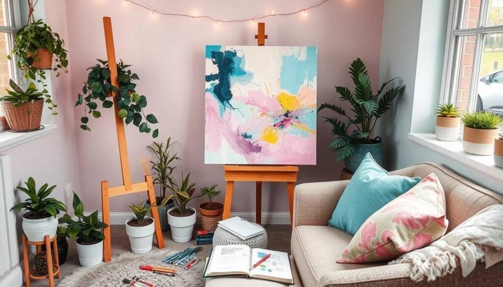 creative artwork for her space