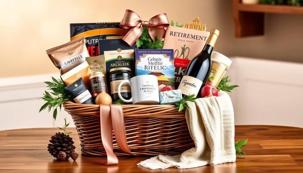 retirement gift baskets